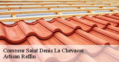 Intervention de notre couvreur reparation de toiture à Saint Denis La Chevasse