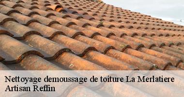 Le Devis nettoyage et demoussage de toiture à La Merlatiere