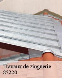 Notre entreprise de zinguerie à L Aiguillon Sur Vie et ses environs