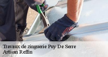 De la réparation de zinguerie à Puy De Serre avec des experts
