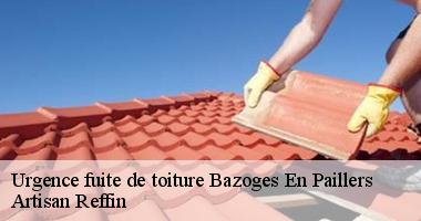 Couvreur urgence fuite toiture à Bazoges En Paillers