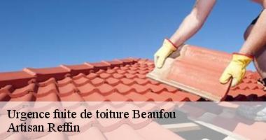 Urgence fuite toiture à Beaufou
