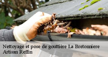 Nettoyage de gouttière à La Bretonniere par Artisan Reffin