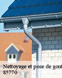 Pose de gouttière à Vix