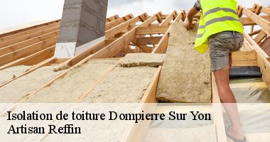 Isolation de comble avec laine de verre par soufflage 85170