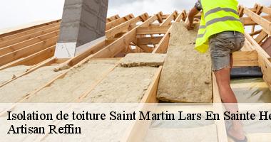 Isolation de comble avec laine de verre par soufflage 85210
