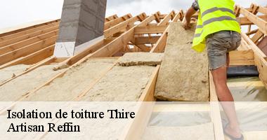 Notre entreprise Artisan Reffin peut assurer tous travaux d’isolation de toiture par l’extérieur et par l‘intérieur